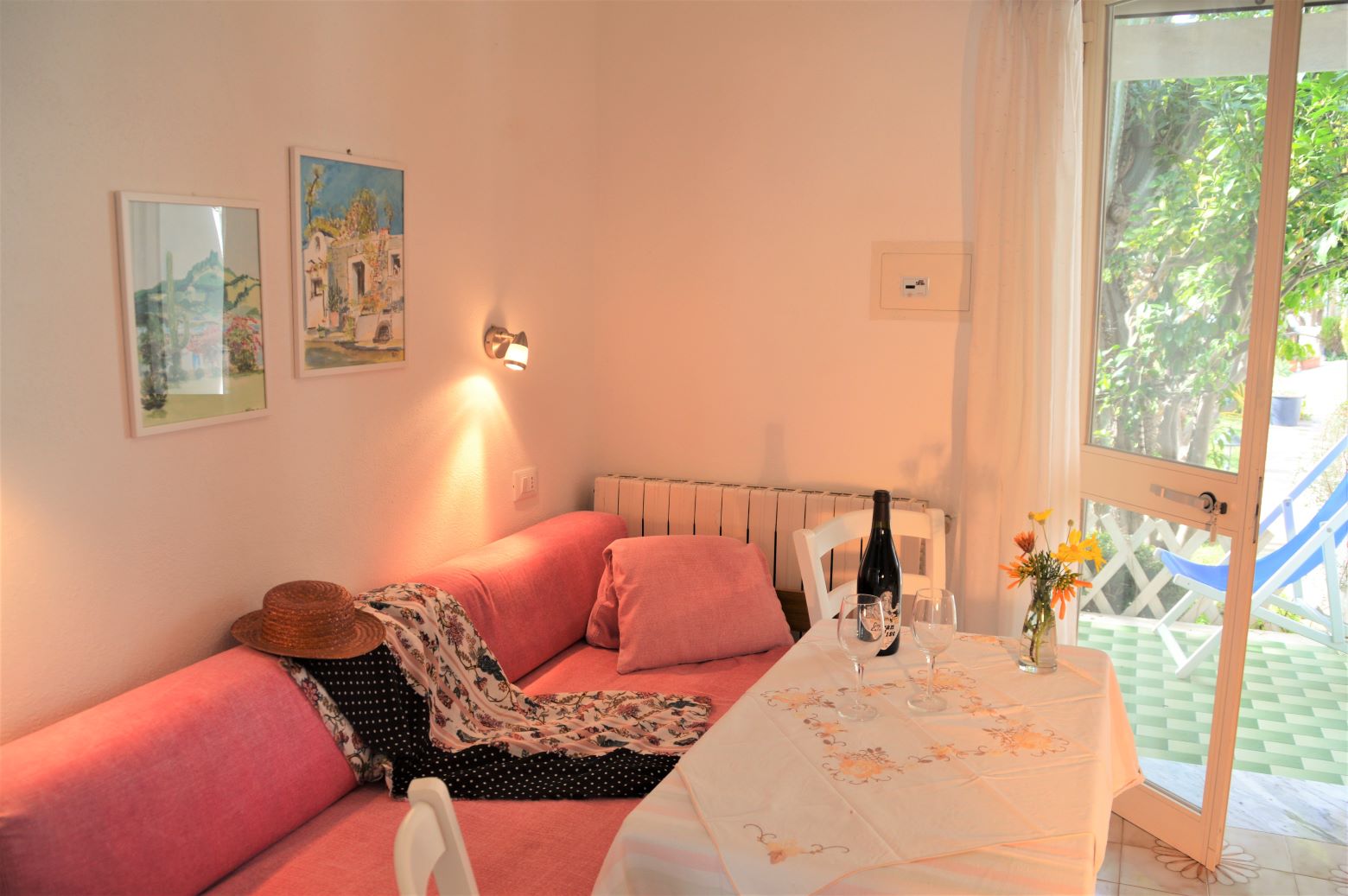 Ischia, Villa, mediterranean, mindfulness, spa, seaview, living, studio
